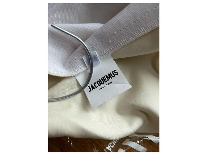 Jacquemus Les Santons De Provence Kleid Weiß - Ansicht 12