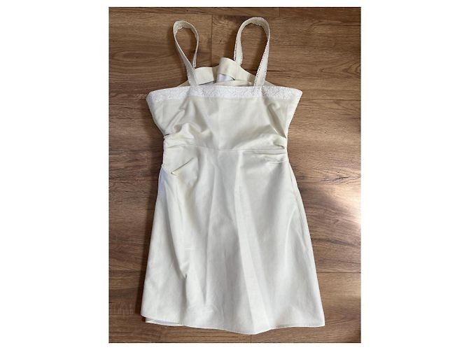 Jacquemus Les Santons De Provence Kleid Weiß - Ansicht 3