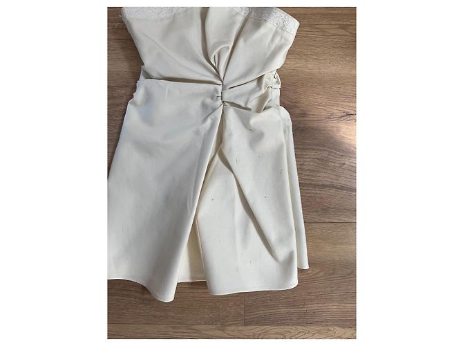 Jacquemus Les Santons De Provence Kleid Weiß - Ansicht 4