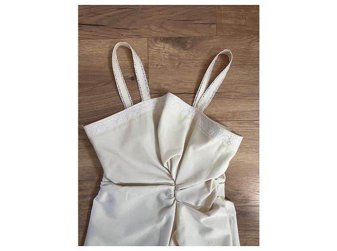 Jacquemus Les Santons De Provence Kleid Weiß - Ansicht 6
