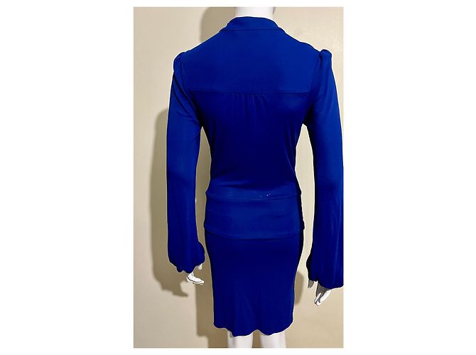 Autre Marque Robe col montant Black Halo Bleu - vue 4
