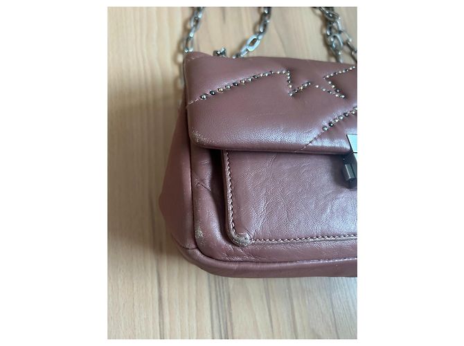 Zadig & Voltaire Ziggy Stardust Crossbody Bag Light Brown Leather - view 5