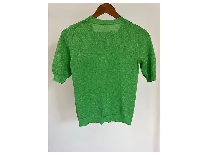 Blusa de camiseta de By Malene Birger. Verde - vista 4