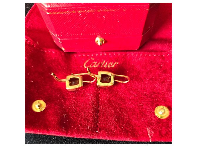 Orecchini Cartier La Dona Giallo - vista 2