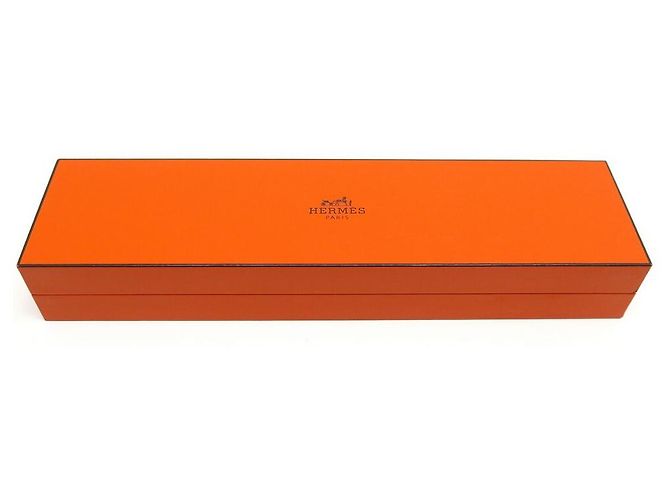 Hermès BRACCIALE HERMES LINK 17.5 cm argento 925 E CINTURINO IN CORNO DI BUFALO - vista 9