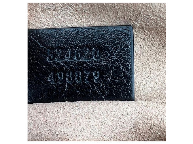 Borsa a tracolla Gucci Rebelle GG Marmont nera / buono Nero - vista 11