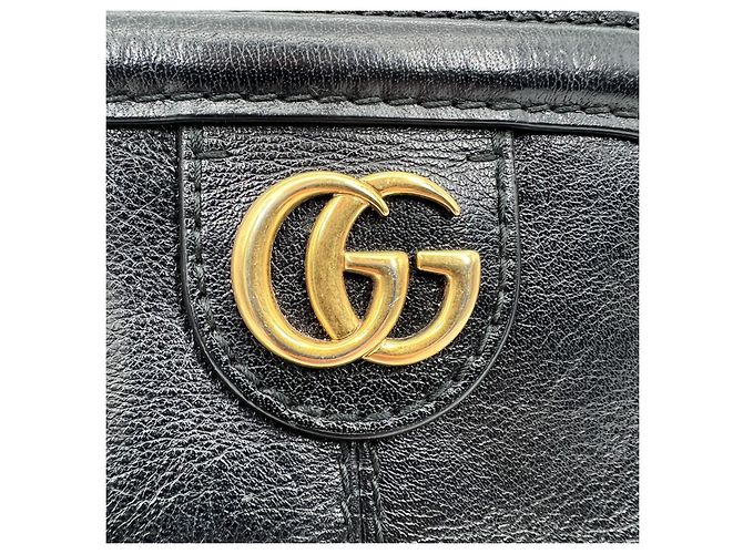 Borsa a tracolla Gucci Rebelle GG Marmont nera / buono Nero - vista 2
