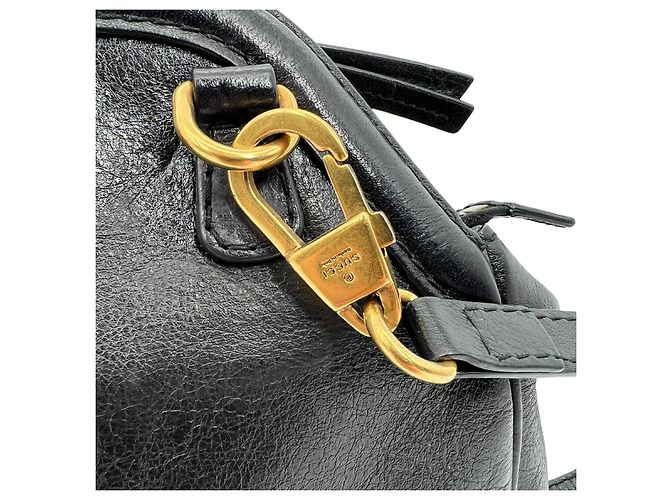 Borsa a tracolla Gucci Rebelle GG Marmont nera / buono Nero - vista 4