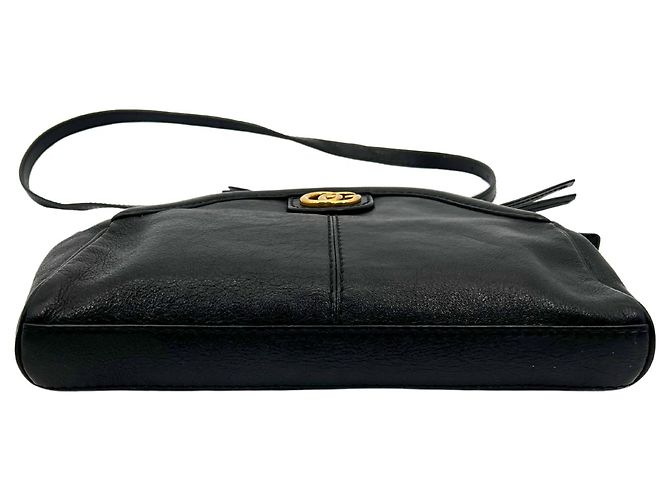 Borsa a tracolla Gucci Rebelle GG Marmont nera / buono Nero - vista 6