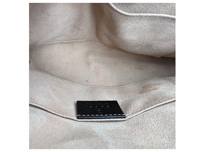 Borsa a tracolla Gucci Rebelle GG Marmont nera / buono Nero - vista 8