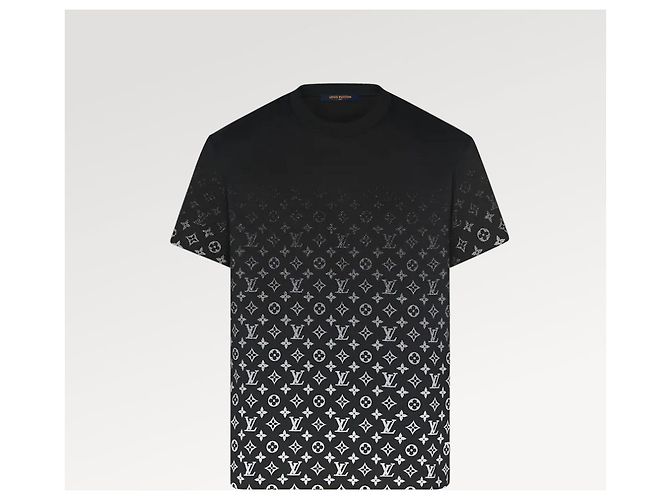 Louis Vuitton Maglietta LV Gradient nuova Nero - vista 2