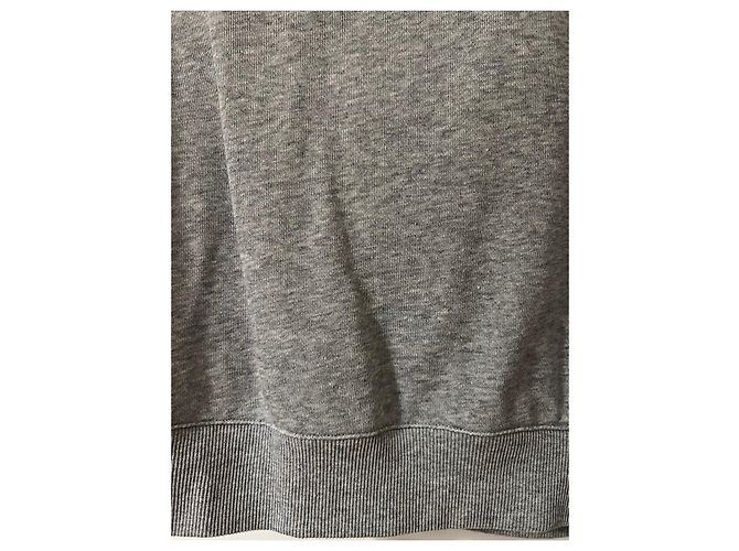 Camiseta de algodón gris Cos - vista 3