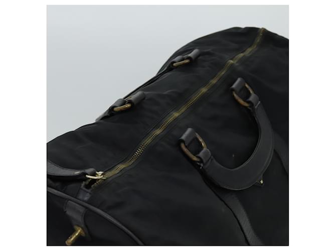 PRADA Borsa Boston Nylon Nera Auth bs13423 Nero - vista 6