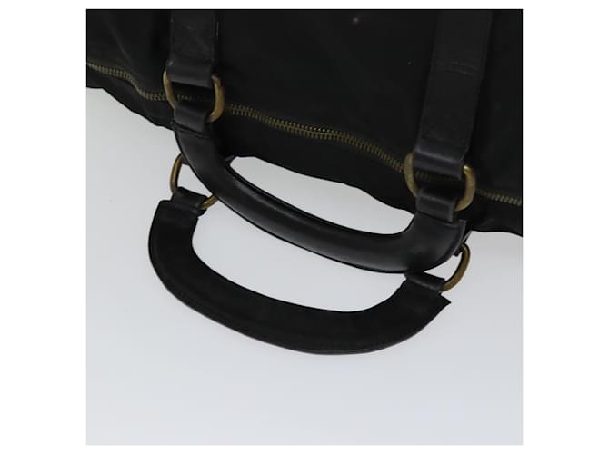 PRADA Borsa Boston Nylon Nera Auth bs13423 Nero - vista 7