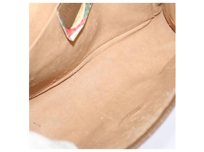 Pochette GUCCI GG Supreme Web Sherry Line Beige Verde 89 01 030 Autentico4776 - vista 10