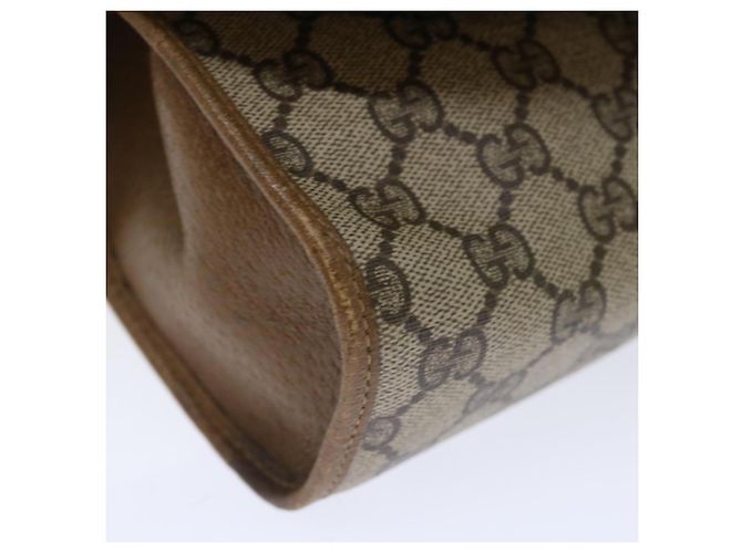Pochette GUCCI GG Supreme Web Sherry Line Beige Verde 89 01 030 Autentico4776 - vista 7