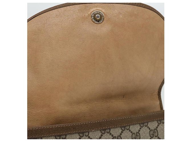 Pochette GUCCI GG Supreme Web Sherry Line Beige Verde 89 01 030 Autentico4776 - vista 9