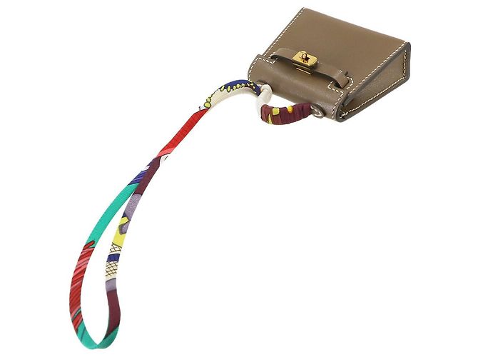 Ciondolo Kelly Twilly di Hermès Marrone - vista 4