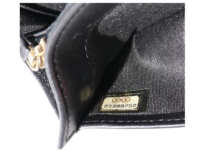 Boy CHANEL Portefeuilles Garçon Noir - vue 10
