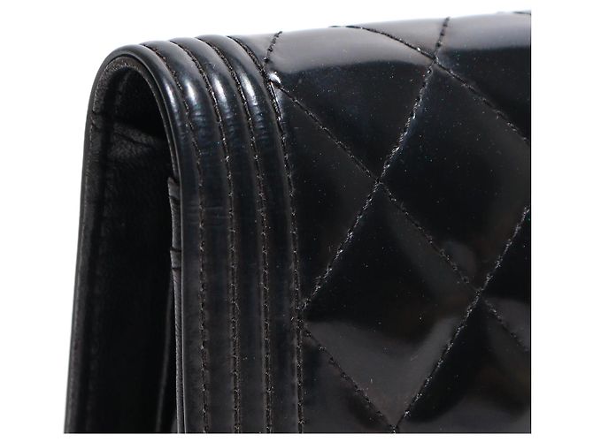 Boy CHANEL Portefeuilles Garçon Noir - vue 6