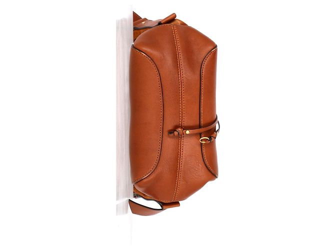 Borsa a secchiello Chloé Owen in pelle marrone - vista 11