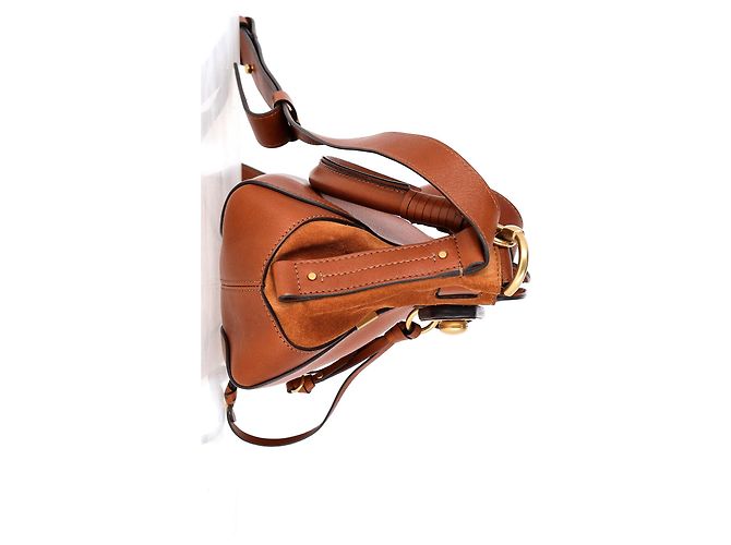 Borsa a secchiello Chloé Owen in pelle marrone - vista 12