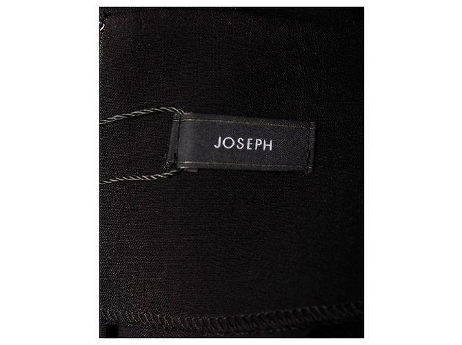 Joseph Buttoned Midirock aus schwarzer Wolle - Ansicht 4