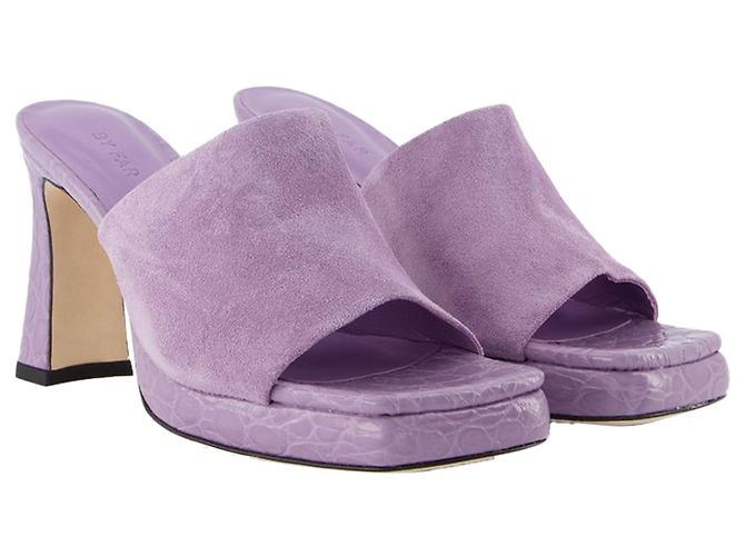 Beliz Mule - By Far - Viola - Pelle - vista 2