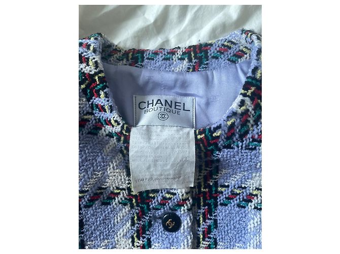Cambon Chanel Chaqueta "Barbie" de pasarela de 1994 Púrpura - vista 3