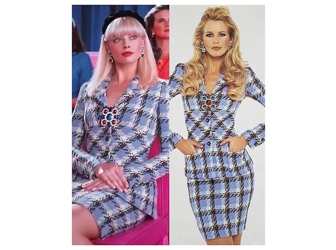 Cambon Chanel Chaqueta "Barbie" de pasarela de 1994 Púrpura - vista 9