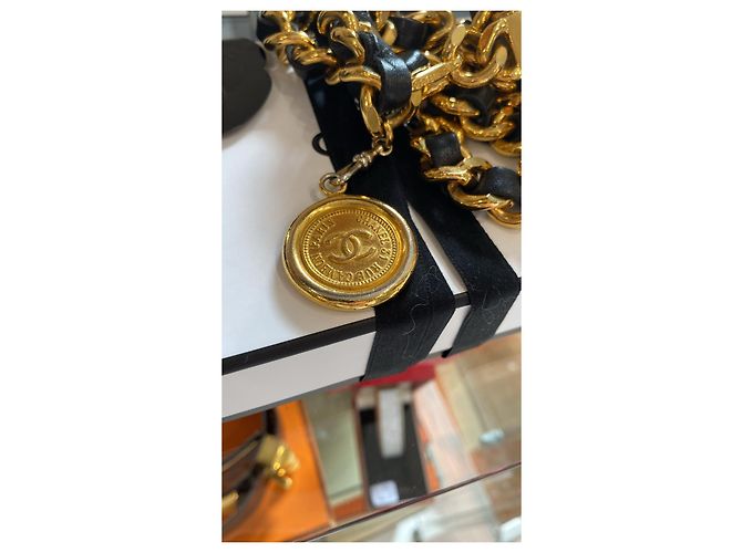 Cambon Vintage Chanel Gürtel Gold hardware - Ansicht 7