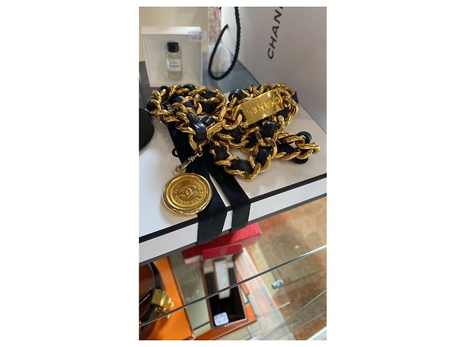 Cambon Vintage Chanel Gürtel Gold hardware - Ansicht 9