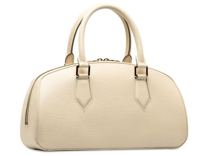 Borsa a mano in pelle Epi Jasmine Louis Vuitton M5278J Bianco - vista 2