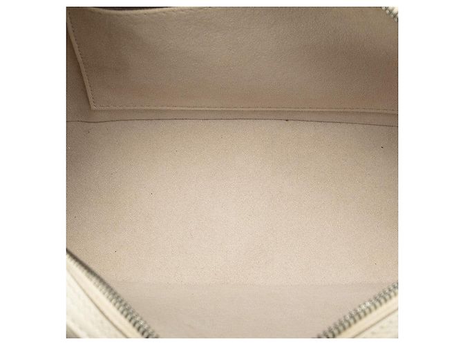 Borsa a mano in pelle Epi Jasmine Louis Vuitton M5278J Bianco - vista 6