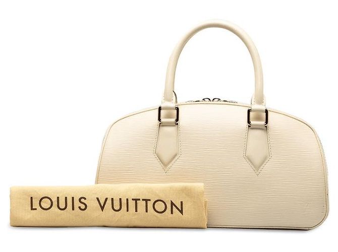 Borsa a mano in pelle Epi Jasmine Louis Vuitton M5278J Bianco - vista 9