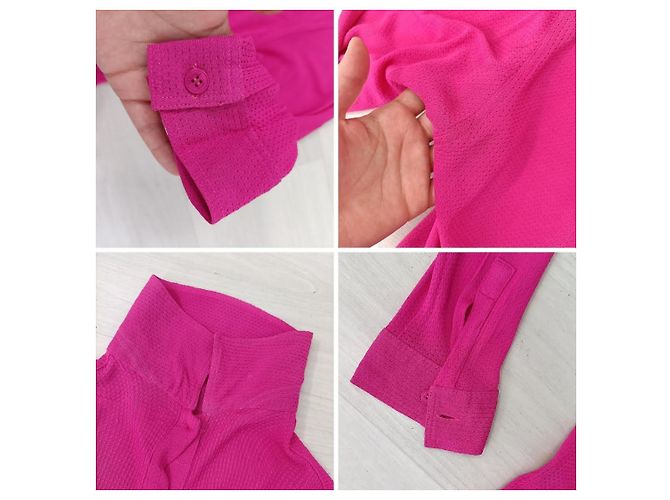 Versace Jeans Couture Versace camicia fucsia vintage Rosa Fuschia - vista 10