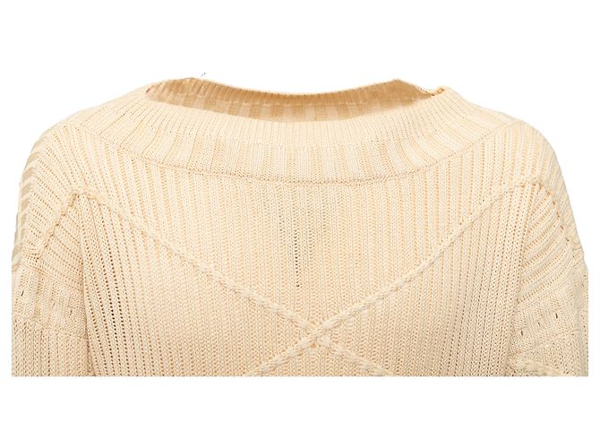 Autre Marque Pull en Soie Collection Privée Beige - vue 3