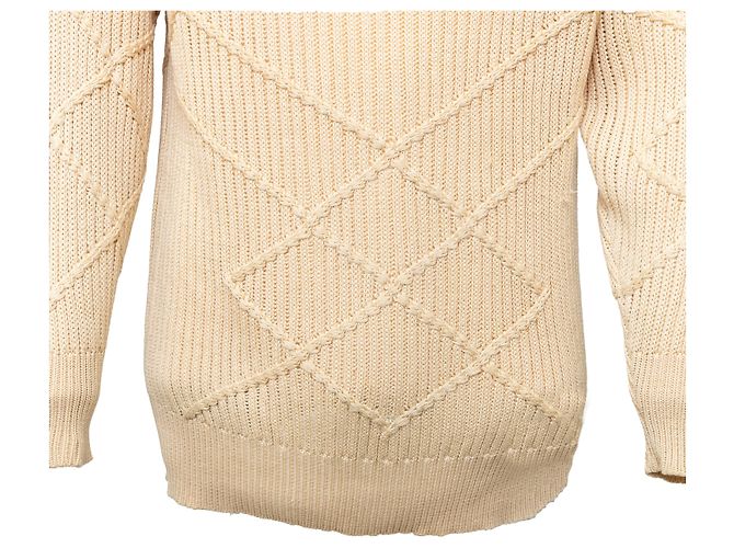 Autre Marque Pull en Soie Collection Privée Beige - vue 4