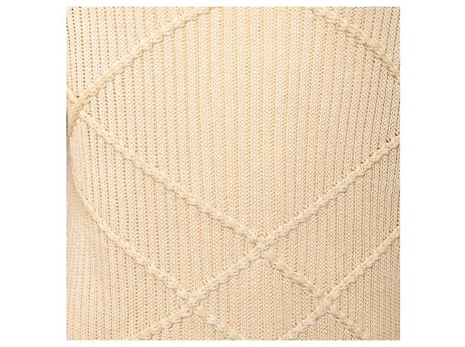 Autre Marque Pull en Soie Collection Privée Beige - vue 5