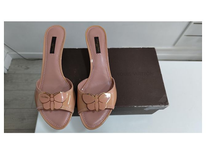 Louis Vuitton Pantoletten Pink - Ansicht 2