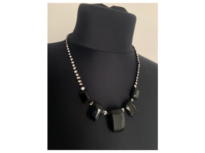 Hélène Zubeldia Set di Gioielli Nero Argento - vista 12