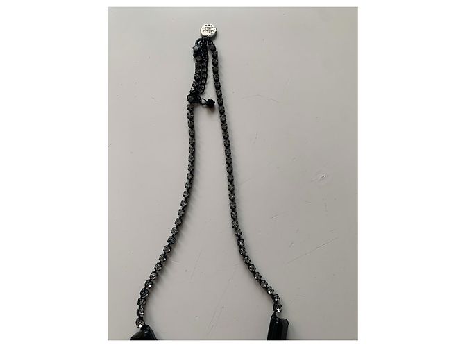 Hélène Zubeldia Set di Gioielli Nero Argento - vista 7