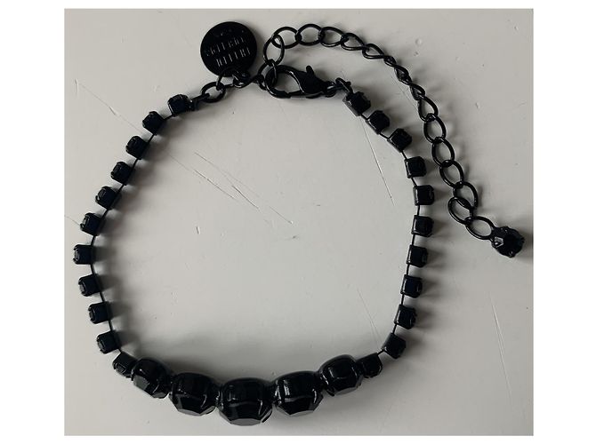 Hélène Zubeldia Set di Gioielli Nero Argento - vista 9