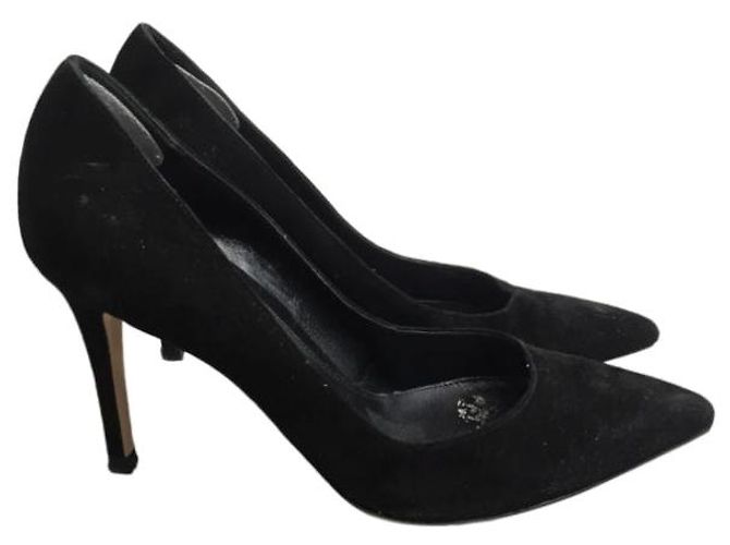GIANVITO ROSSI Tacchi T.EU 37 Camoscio Nero - vista 7