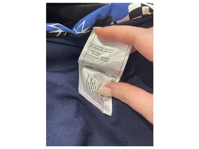 CHANEL Bademode T.FR 42 Synthetisch Blau - Ansicht 7