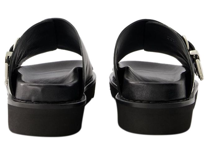 AJ1304 Sandali - Toga Pulla - Pelle - Nero - vista 3