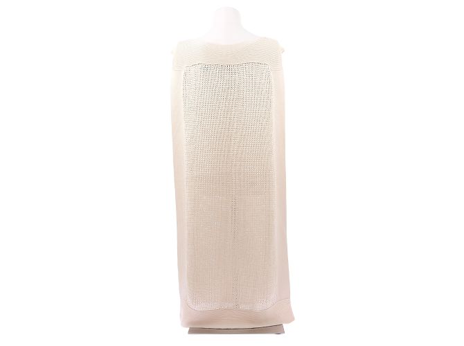 Hermès Jacken T.FR 42 Wolle Beige - Ansicht 2