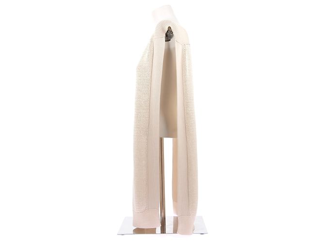 Hermès Jacken T.FR 42 Wolle Beige - Ansicht 3