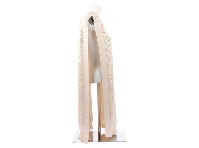 Hermès Jacken T.FR 42 Wolle Beige - Ansicht 5