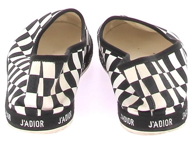 Espadrillas Dior T.EU 40.5 Tessuto Nero - vista 4